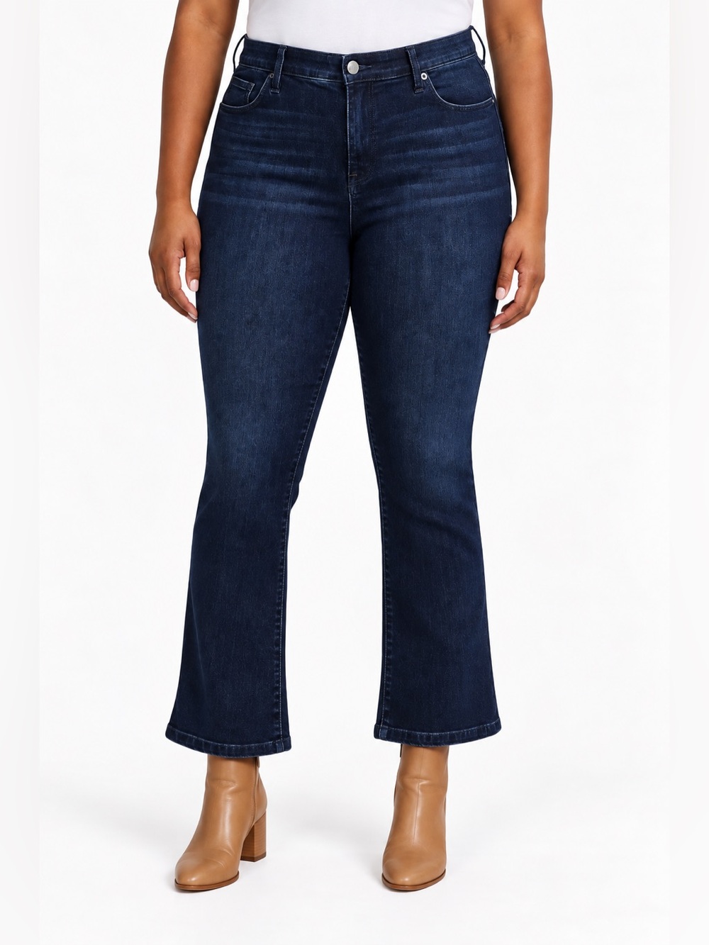 Torrid Sky High Kick Boot Jeans 26R Dark Wash Super High Rise Stretch Denim